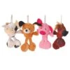 Mini Farm Animals Plush Toys (One Dozen) 2 Mini Farm Animals Plush Toys (One Dozen) -Carnivals Source Toys sb610 001