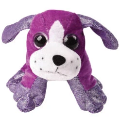 Glitter Sitting Dogs Plush (1 Dozen) -Carnivals Source Toys sb641 103