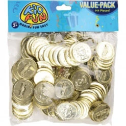 Presidential Gold Coins (144 Per Package) -Carnivals Source Toys tmp images catalog products 1 3 136 001