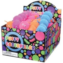 Puffy Caterpillar Toys 24 Per Display -Carnivals Source Toys tmp images catalog products 4 7 4730 004