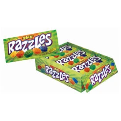 Razzles Sour Candy 24 Per Display