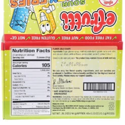 Efrutti Sour Fruity Fries Candy 48 Per Display -Carnivals Source Toys tmp images catalog products c a ca693 003
