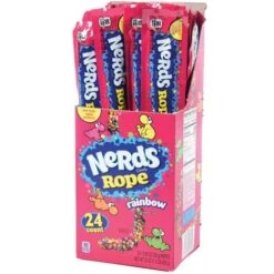 Nerds Rope Rainbow Candy 24 Per Display
