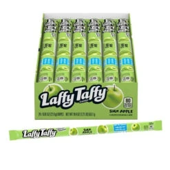 Laffy Taffy Sour Apple Candy 24 Per Display