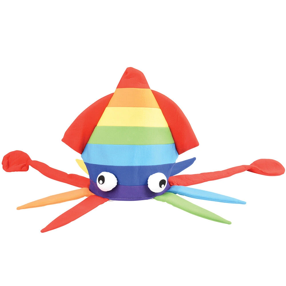 Rainbow Squid Hat (1 per Package) Rainbow Squid Hat (1 Per Package) -Carnivals Source Toys tmp images catalog products h 5 h578 002