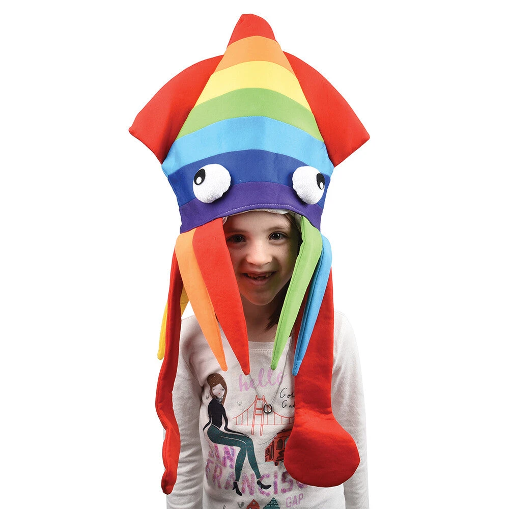 Rainbow Squid Hat (1 per Package) Rainbow Squid Hat (1 Per Package) -Carnivals Source Toys tmp images catalog products h 5 h578 004