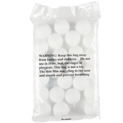 White Plastic Balls (24 Per Package) -Carnivals Source Toys tmp images catalog products v l vl206 001