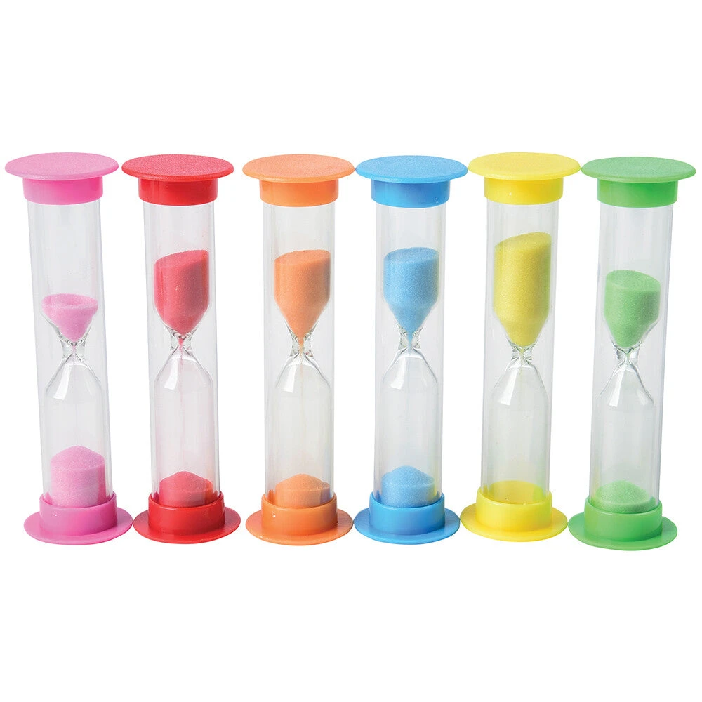 3-Minute Sand Timer (24 per Package) 3-Minute Sand Timer (24 Per Package) -Carnivals Source Toys tmp images catalog products v l vl427 001