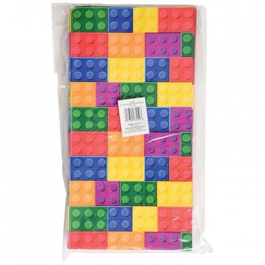 Block Mania Paper Bags Party Supplies (pack of 12) Block Mania Paper Bags Party Supplies (pack Of 12) -Carnivals Source Toys tu246 001