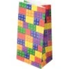 Block Mania Paper Bags Party Supplies (pack Of 12)