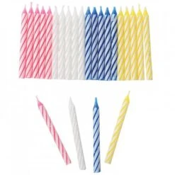 Birthday Candles (24 Per Package)- 12 Packages