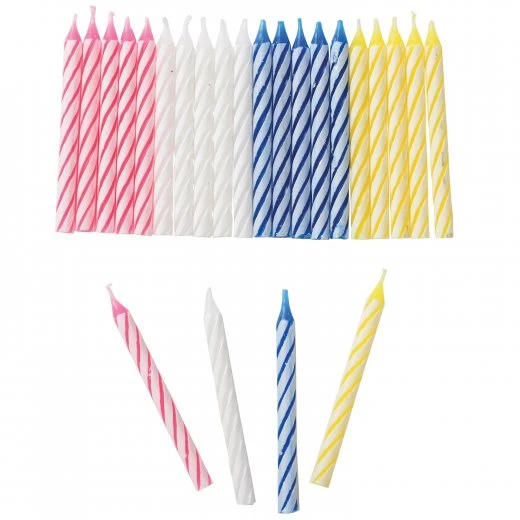 Birthday Candles (24 Per Package)- 12 Packages Birthday Candles (24 Per Package)- 12 Packages -Carnivals Source Toys tu51 002