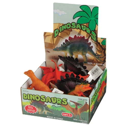Dinosaurs Toy - 6 Inch (1 Dozen) Dinosaurs Toy - 6 Inch (1 Dozen) -Carnivals Source Toys us toy tmp images catalog products 2 3 239014