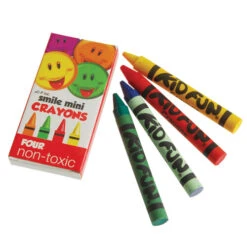 Mini Smile Crayons Kids Stationery (144 Pieces)