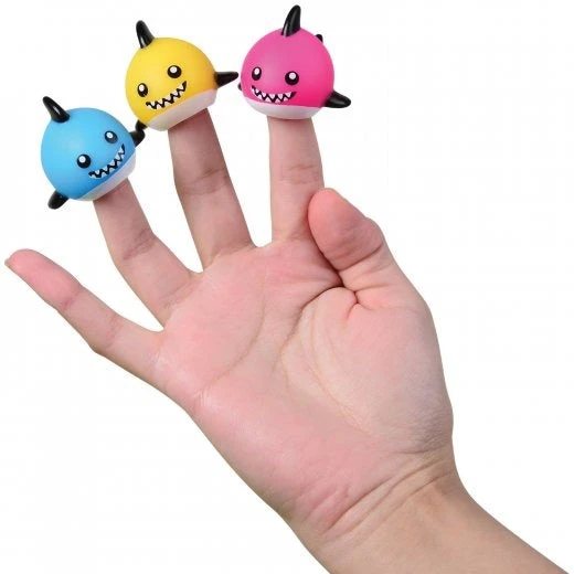 Shark Baby Finger Puppets Toy (Pack of 3) Shark Baby Finger Puppets Toy (Pack Of 3) -Carnivals Source Toys us toy tmp images catalog products 4 6 4649 001