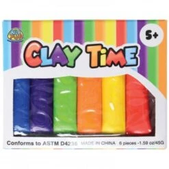 Mini Rainbow Modeling Clay Art Supplies 72 Per Display