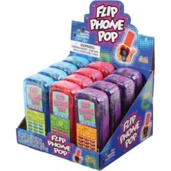Flip Phone Pop Candy (Bag Of 12)