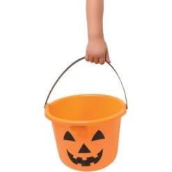 Halloween Light Up Pumpkin Pail Decoration -Carnivals Source Toys us toy tmp images catalog products f a fa10095002