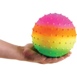Rainbow Knobby Balls Toy - 5 Inch (1 Dozen) -Carnivals Source Toys us toy tmp images catalog products g s gs82713