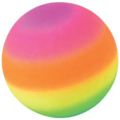 Rainbow Playground Balls Toy - 5 Inch (1 Dozen)