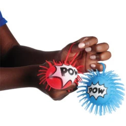 Flashing Superhero Novelty Puffers (1 Dozen) 4 Flashing Superhero Novelty Puffers (1 Dozen) -Carnivals Source Toys us toy tmp images catalog products g s gs8364