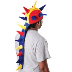 Multi Color Dragon Tail Costume Hat