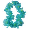 Two Tone Large Petal Leis, Turquoise Party Favor (one Dozen)