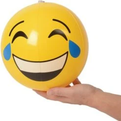 Emoticon Inflatable Balls 12 Inch Toy (1 Dozen) -Carnivals Source Toys us toy tmp images catalog products i n in413 001 500