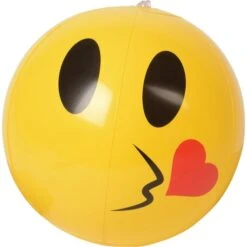 Emoticon Inflatable Balls 12 Inch Toy (1 Dozen) -Carnivals Source Toys us toy tmp images catalog products i n in413 004 500