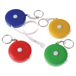 Tape Measure Keychains Novelty (one Dozen)