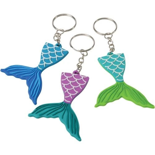 Mermaid Tail Rubber Keychains Party Favor (1 Dozen) Mermaid Tail Rubber Keychains Party Favor (1 Dozen) -Carnivals Source Toys us toy tmp images catalog products k c kc411 001 500