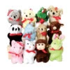 Plush Toy Animal Assortment (One Dozen)