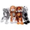 Wild Animals With Velcro Hands Plush Toy (1 Dozen) -Carnivals Source Toys us toy tmp images catalog products s b sb4634