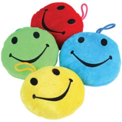 Smiley Face Plush Toys (pack Of 12)