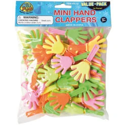 Mini Hand Clappers Toy - 36 Pieces -Carnivals Source Toys vl42 401