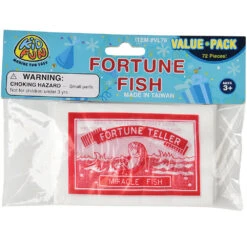 Large Fortune Fish Novelty Toys (72 Per Pack) 8 Large Fortune Fish Novelty Toys (72 Per Pack) -Carnivals Source Toys vl79 302